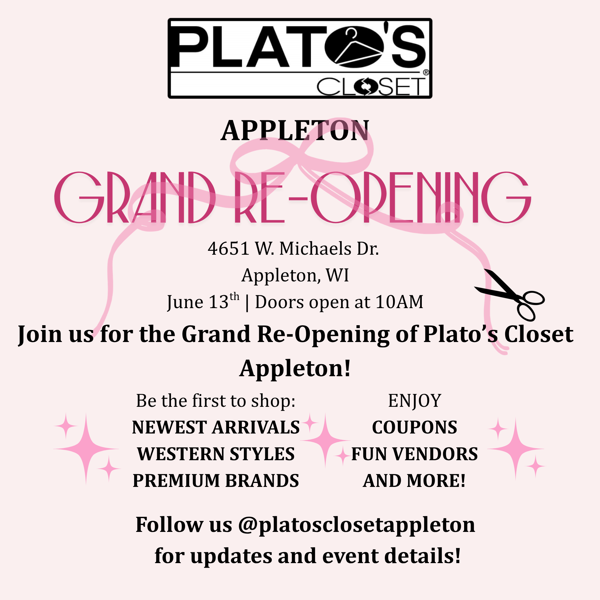 We are moving and expanding